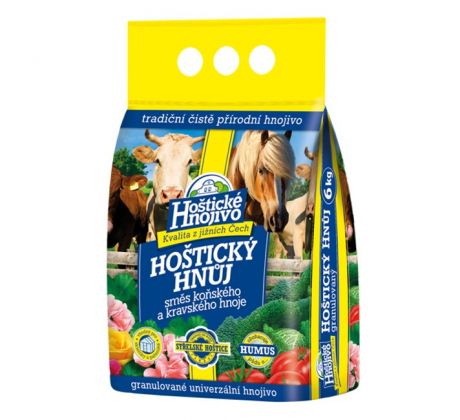 Hoštický hnoj  6 kg