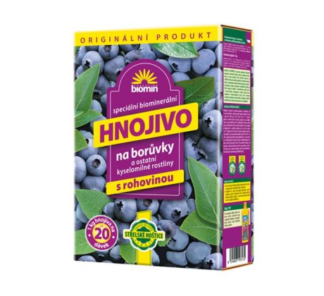 FORESTINA Biomin na čučoriedky a kyslomilné rastliny s rohovinou 1 kg