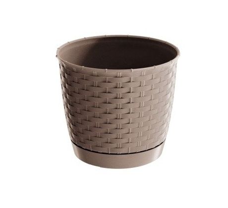 Kvetináč Ratolla Round DRLO mocca